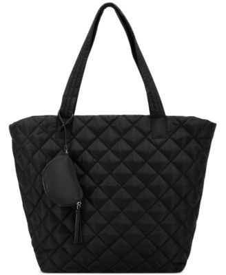 Nylon Breeah Extra Large Quilted Tote