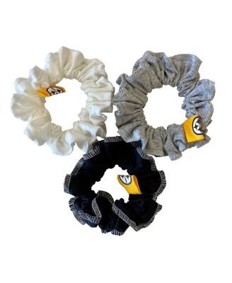 Women's Pittsburgh Steelers Upcycled 3-Pack Scrunchie Set