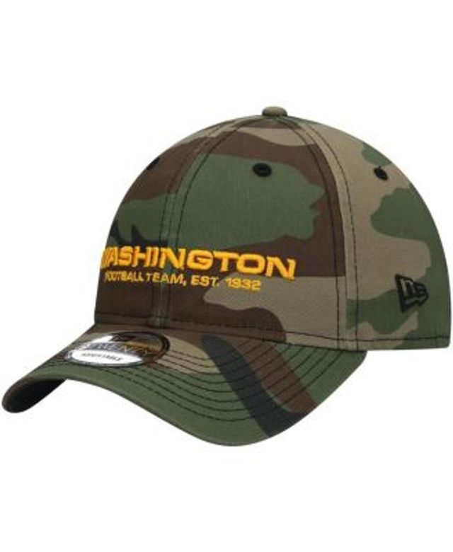 Washington Commanders ARMY CAMO TRUCKER Hat by New Era