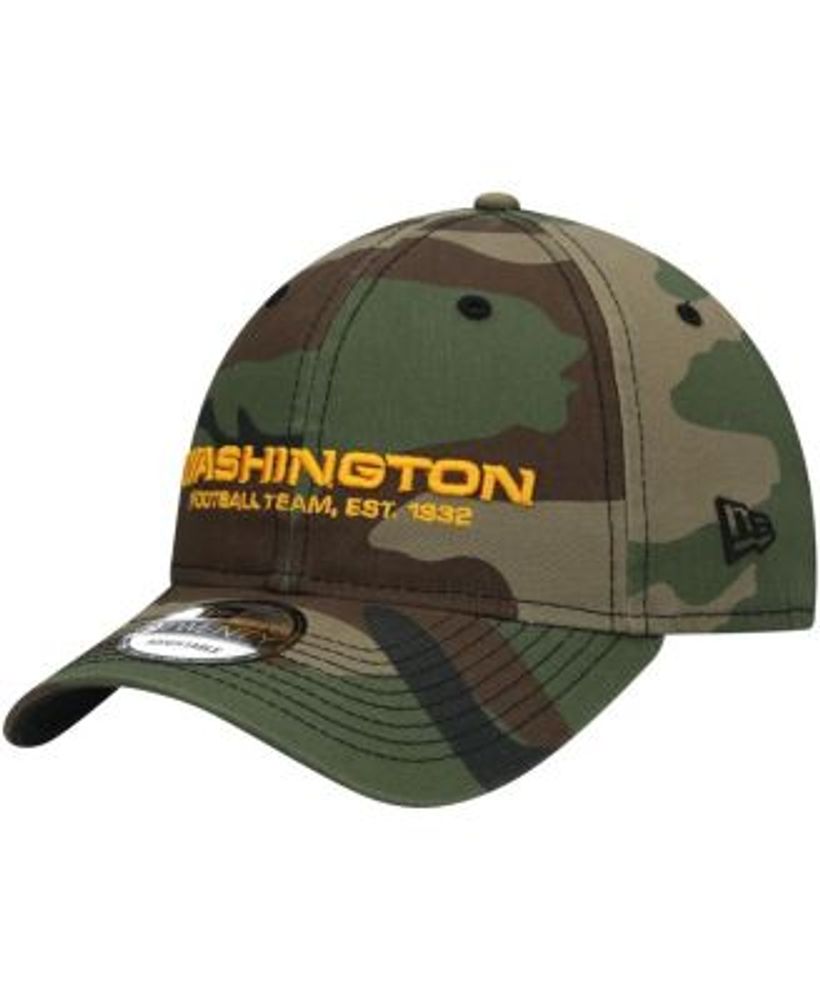 Men's '47 Camo Green Bay Packers Woodland Clean Up Adjustable Hat