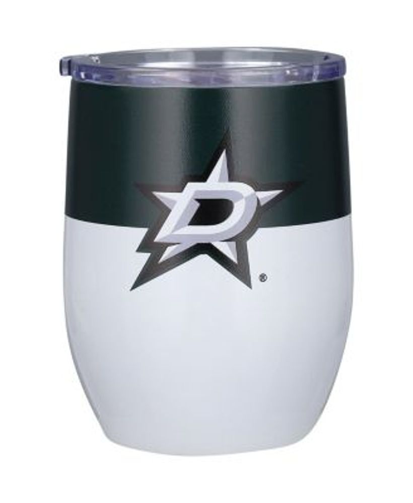 Dallas Stars 16oz. Colorblock Stainless Steel Curved Tumbler