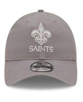 Men's New Era Graphite New Orleans Saints Core Classic 2.0 Tonal 9TWENTY Adjustable Hat