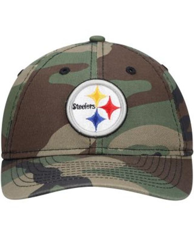 Pittsburgh Steelers New Era Core Classic 2.0 9TWENTY Adjustable Hat - Brown