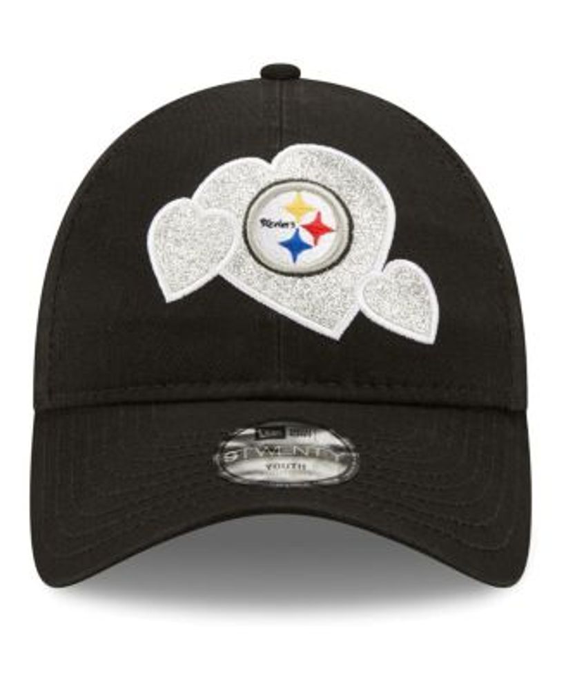 Toddler New Era White Pittsburgh Steelers Cutie Bucket Hat