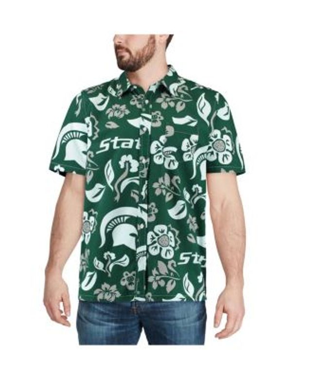 Michigan State Spartans Colosseum Free Spirited Mesh Button-Up Baseball  Jersey - White