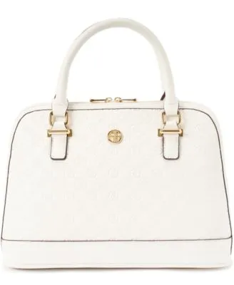 Debossed Signature Dome Satchel, Created for Macy's