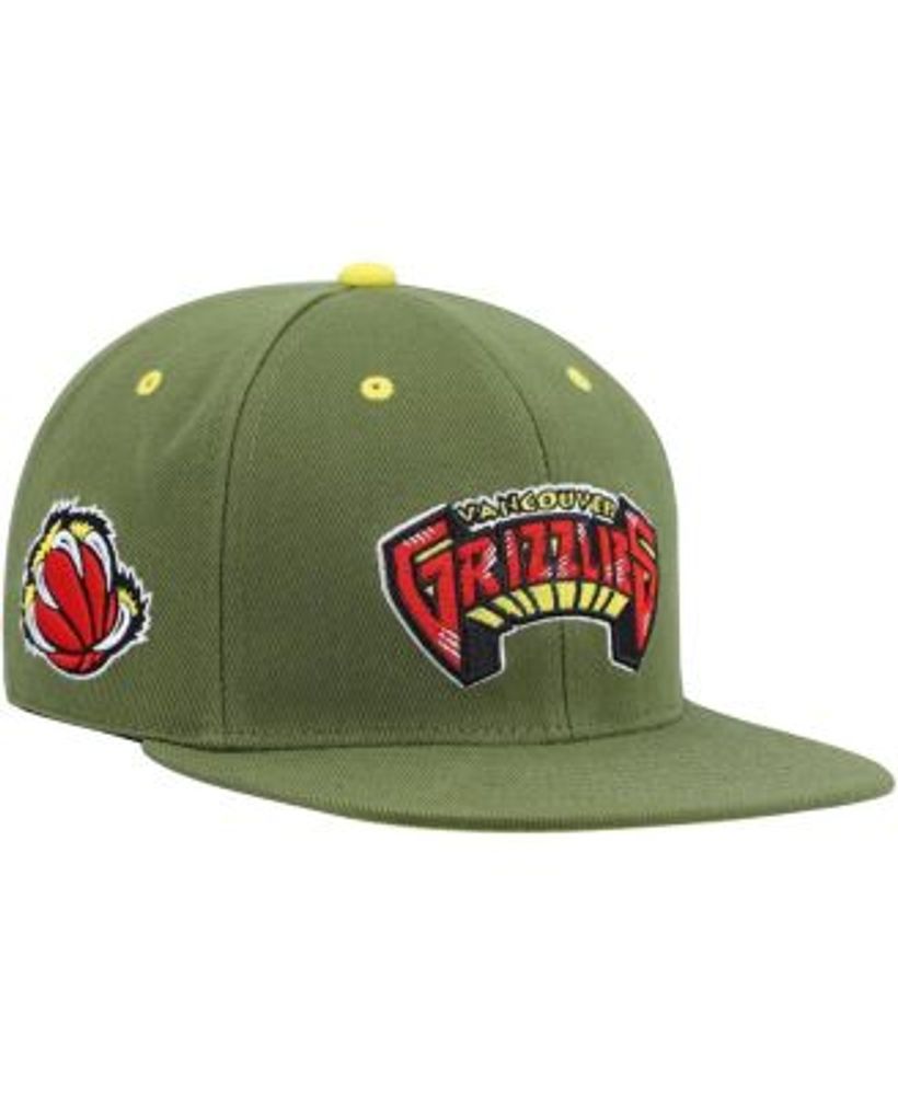 Vancouver Grizzlies NBA Classic Canvas Snapback Hat