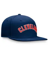 Men's Fanatics Branded Navy Cleveland Indians Team Core Fitted Hat