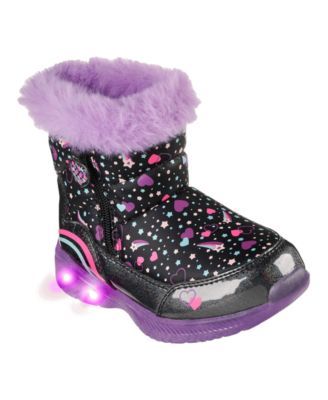 Oral condenser get together Skechers Toddler Girls S Lights- Illumi-Brights Light-Up Winter Boots from  Finish Line | Mall of America®