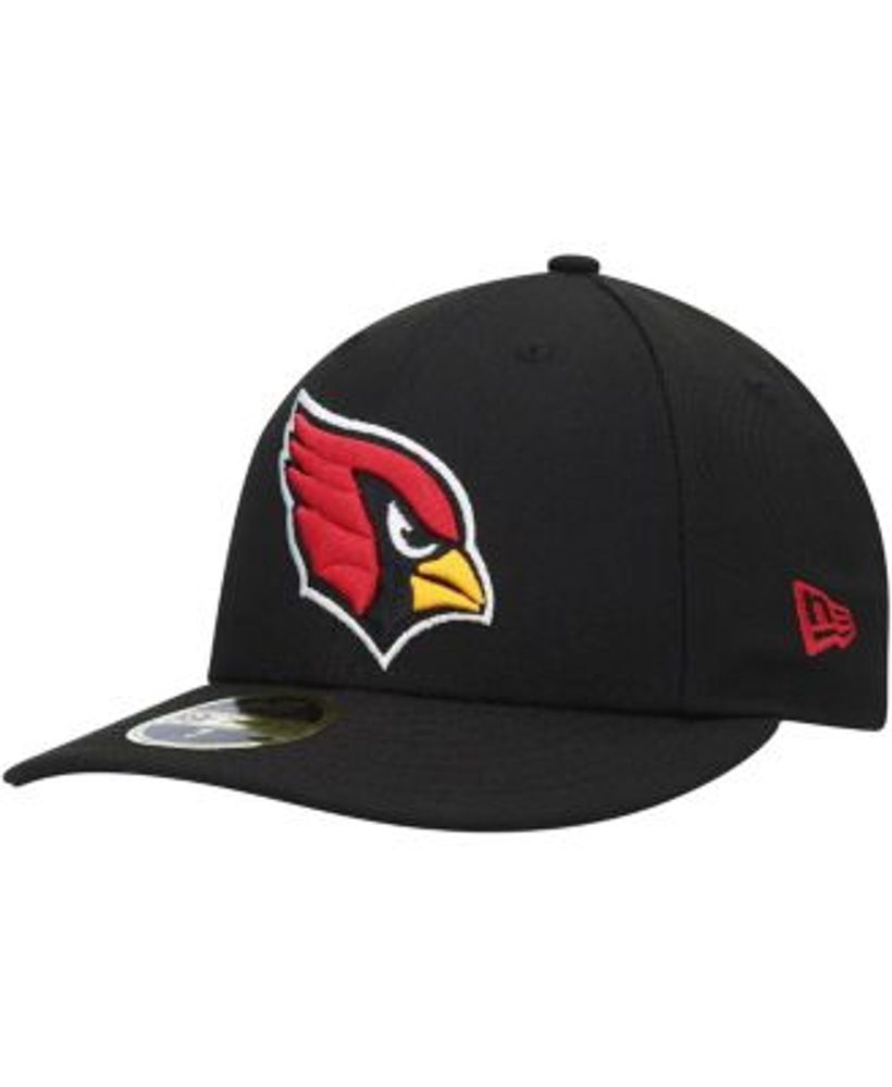 New Era Men's Black Arizona Cardinals Omaha Low Profile 59FIFTY Fitted Hat