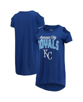 Toronto Blue Jays G-III 4Her by Carl Banks Women's Clear the Bases Cold  Shoulder T-Shirt - Royal