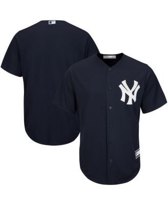 Men's Babe Ruth Navy/White New York Yankees Cooperstown Collection Replica  Player Jersey