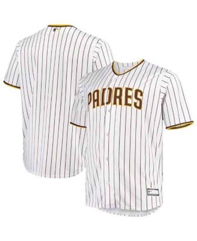 Autographed San Diego Padres Manny Machado Fanatics Authentic Nike  Authentic Pinstripe Jersey