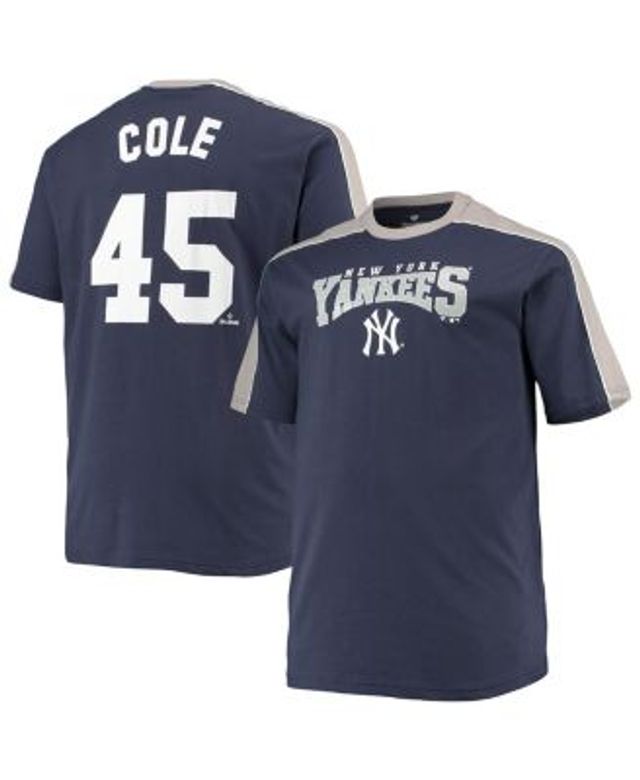 Profile Men's Aaron Judge Navy New York Yankees Big & Tall Name and Number  T-shirt - Macy's