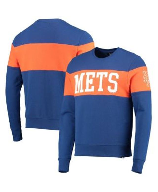 Men's Tommy Jeans Royal/Orange New York Knicks Keith Split Pullover Sweatshirt