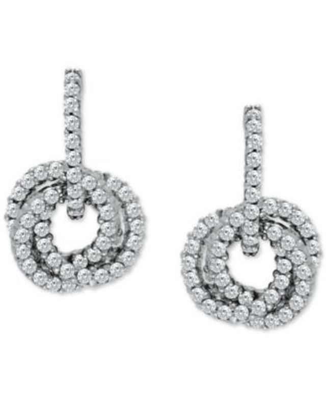 Giani Bernini Multicolor Cubic Zirconia Linear Drop Earrings in