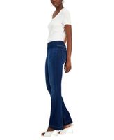 Women's High Rise Pull-On Flare Jeans, Created for Macy's