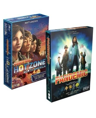 Pandemic And Pandemic Hot Zone Game Bundle - 2 Board Game