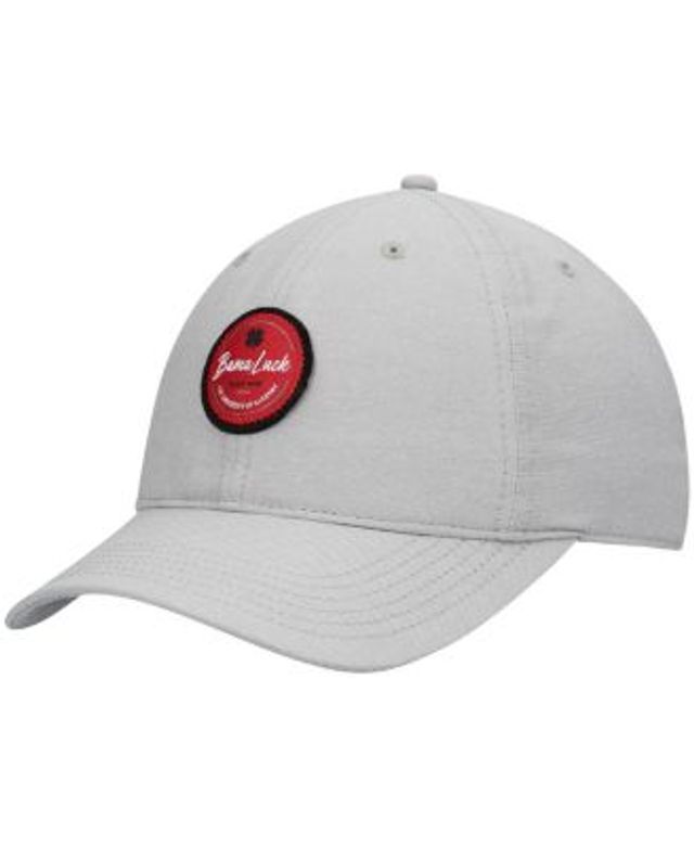 Black Clover Men's Gray Louisville Cardinals Oxford Circle Adjustable Hat