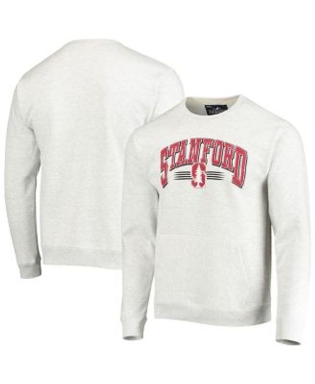 Champion Heathered Gray Louisville Cardinals Vault Logo Reverse Weave Pullover  Sweatshirt for Men