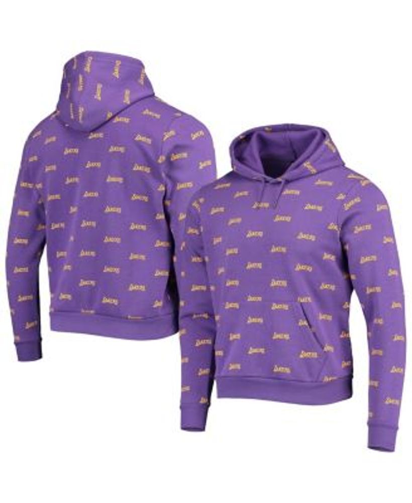 Women's Los Angeles Lakers Nike Gold Essential Pullover Cropped Hoodie