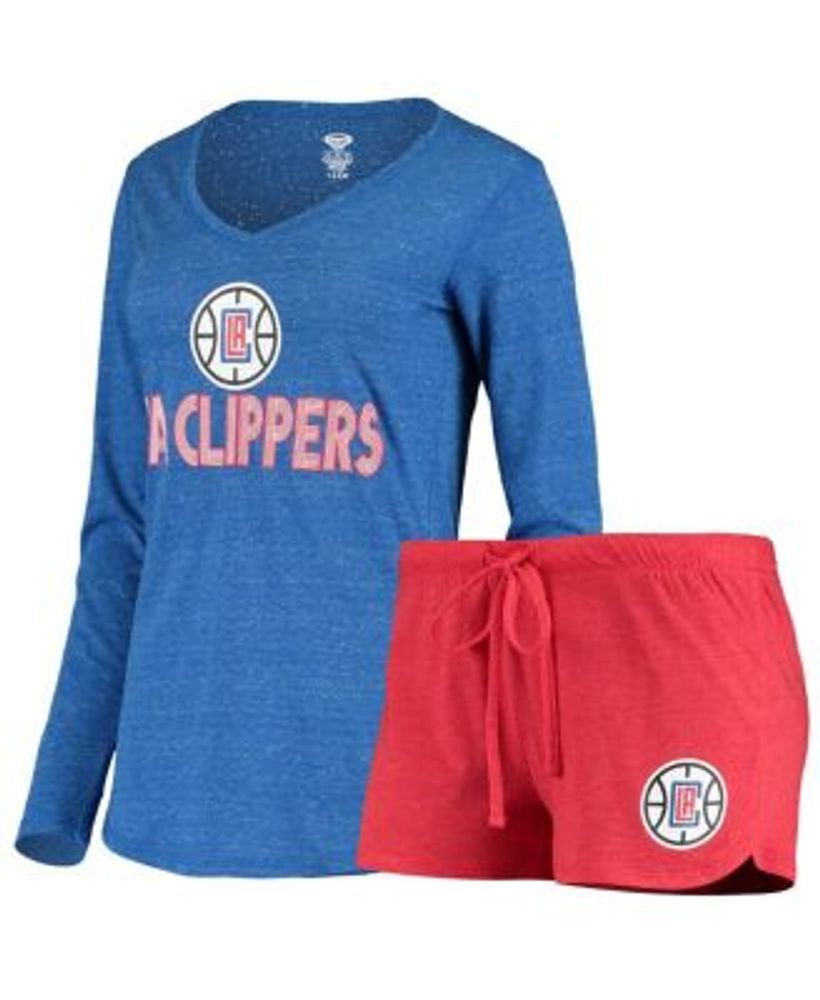 Men's Concepts Sport Royal/Red Philadelphia 76ers Long Sleeve T-Shirt &  Pants Sleep Set