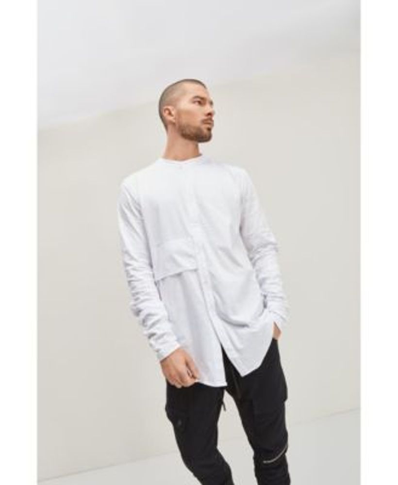 Oversized Dallas Sleeve Panelled T-shirt