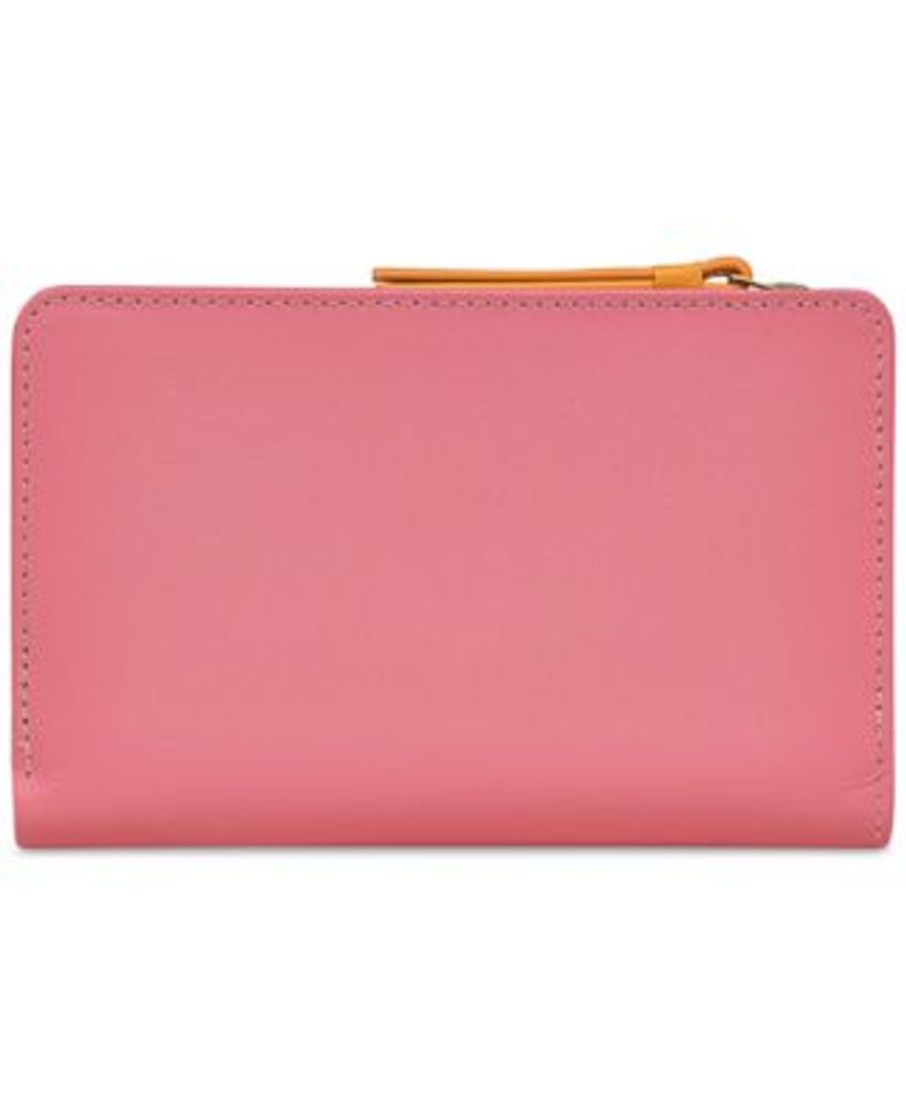 RADLEY LONDON, Bags, Radley London Fruit Dogs Medium Leather Bifold Wallet  Pink