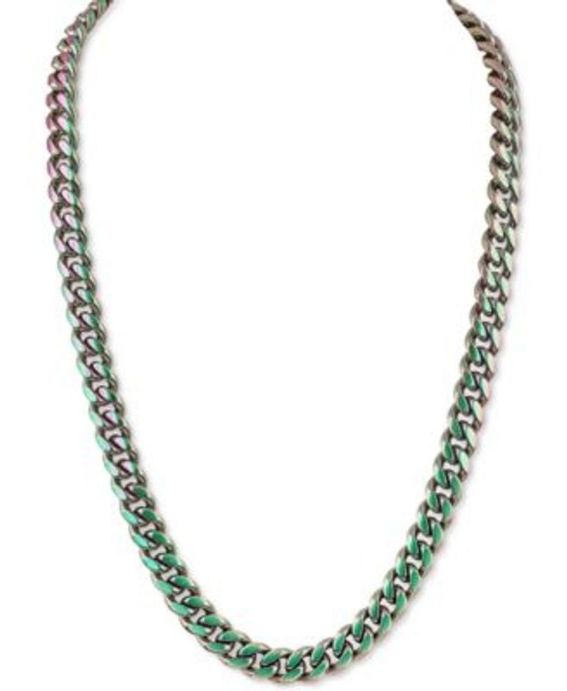 Macy's Cuban Chain Link Necklace
