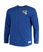 Mitchell & Ness Men's Royal Los Angeles Rams Big and Tall First Round Pick  Long Sleeve Henley T-shirt - Macy's in 2023