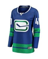 Men's Fanatics Branded Elias Pettersson Blue Vancouver Canucks 2019/20 Home Premier Breakaway Player Jersey