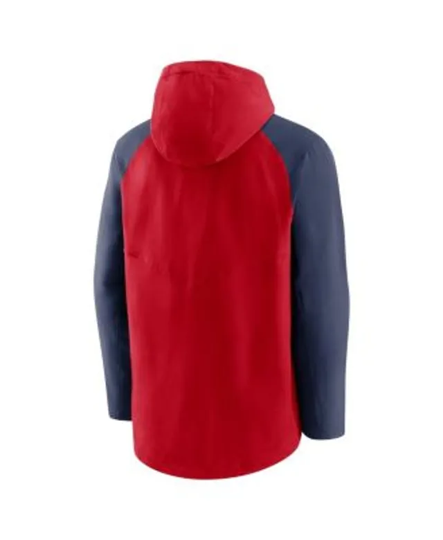 Women's Nike Red/Navy St. Louis Cardinals Authentic Collection Therma Fleece Full-Zip Hoodie Size: Extra Small