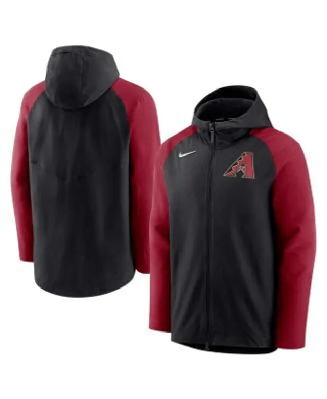 Nike Men's Red Arizona Diamondbacks Authentic Collection Game Time  Performance Half-Zip Top