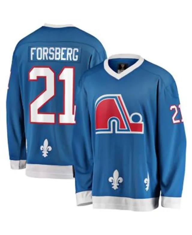 Fanatics Branded Peter Forsberg Burgundy Colorado Avalanche Breakaway Retired Player Jersey
