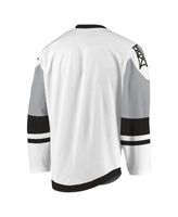 Men's Panther City Lacrosse Club White/Purple Replica Jersey