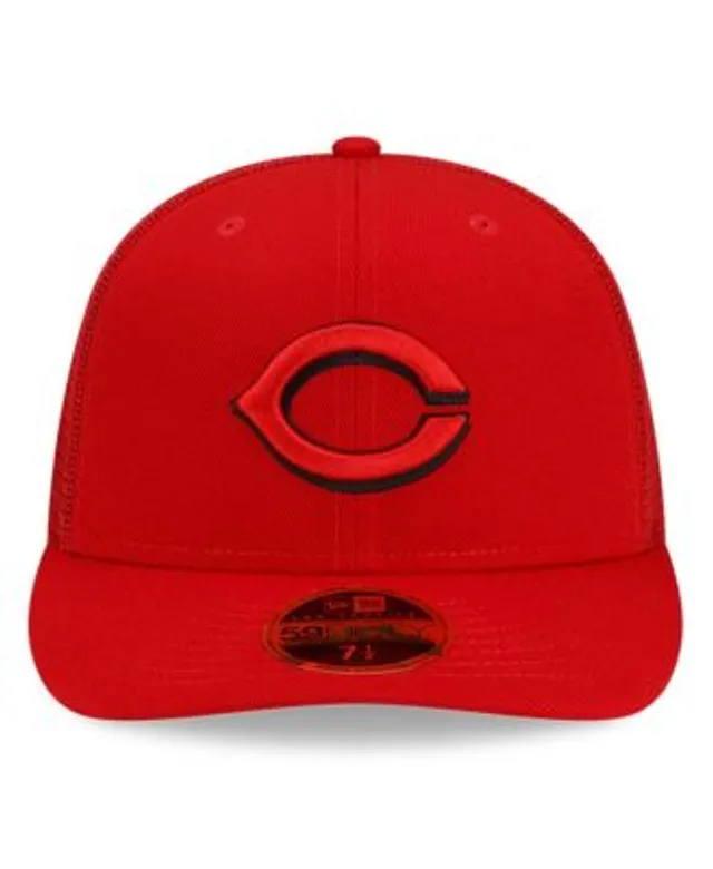 Men's New Era White Cincinnati Reds 2022 Batting Practice Low