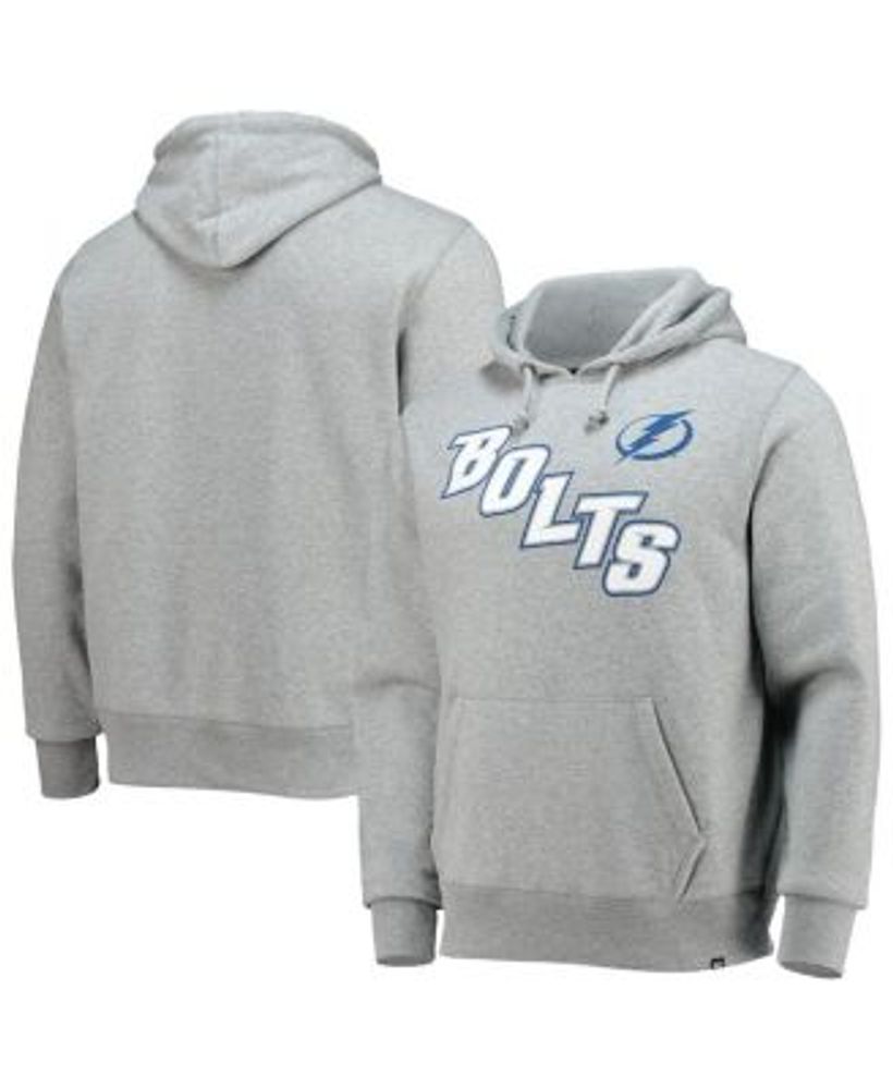 Men's '47 Heathered Gray Tampa Bay Buccaneers Pregame Headline Pullover  Hoodie 