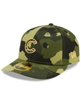 Men's New Era Camo Seattle Mariners 2022 Armed Forces Day On-Field Low Profile 59FIFTY