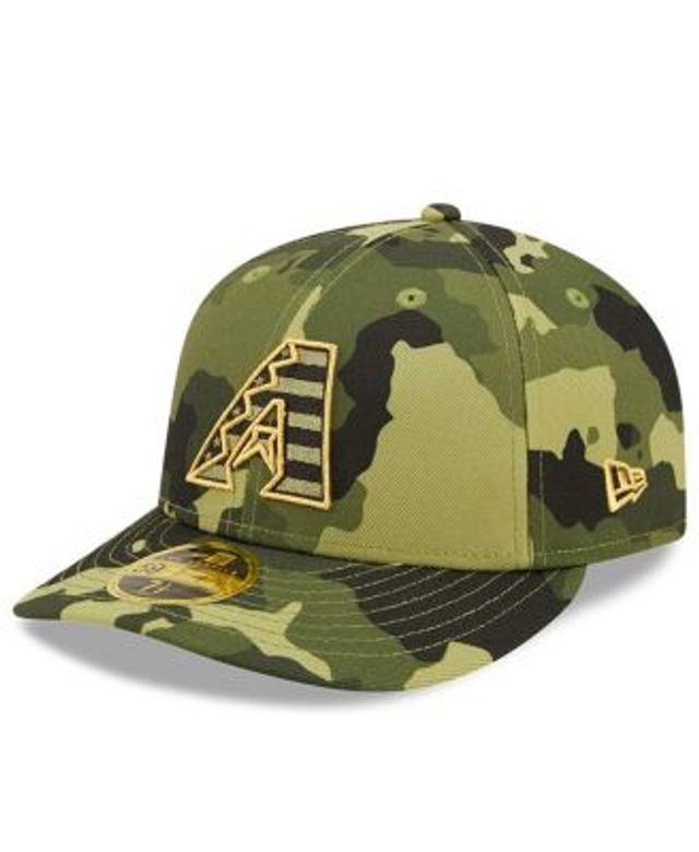 Men's Miami Marlins New Era Camo 2022 Armed Forces Day On-Field