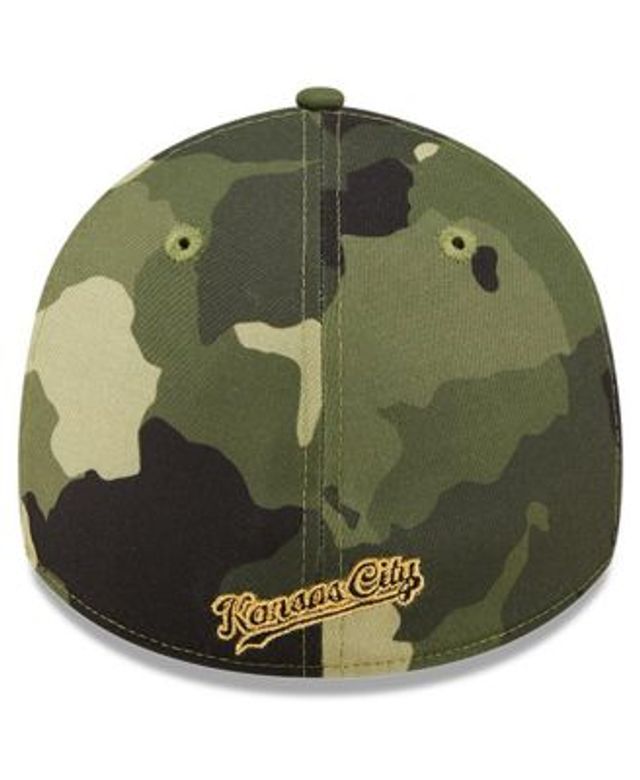 New Era Camo Kansas City Royals 2022 Armed Forces Day On-Field Low Profile 59FIFTY