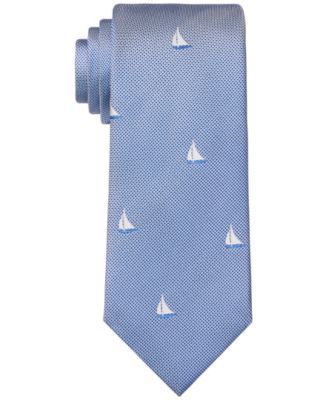 Men's Classic Oxford Sailboat Tie