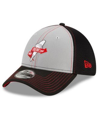 Atlanta Braves New Era Grayed Out Neo 39THIRTY Flex Hat - Gray