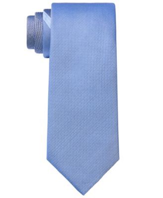 Men's Slim Textured Stripe Panel Tie