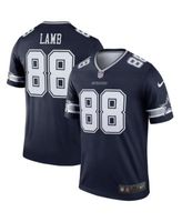 CeeDee Lamb Dallas Cowboys Nike Inverted Legend Jersey - Gray