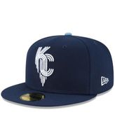 Kansas City Royals MLB City Connect Navy 39THIRTY Stretch Fit Cap