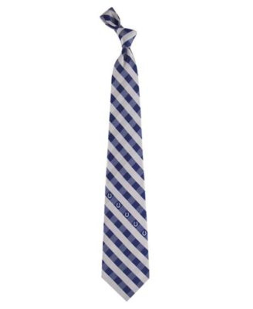 Indianapolis Colts Checked Tie