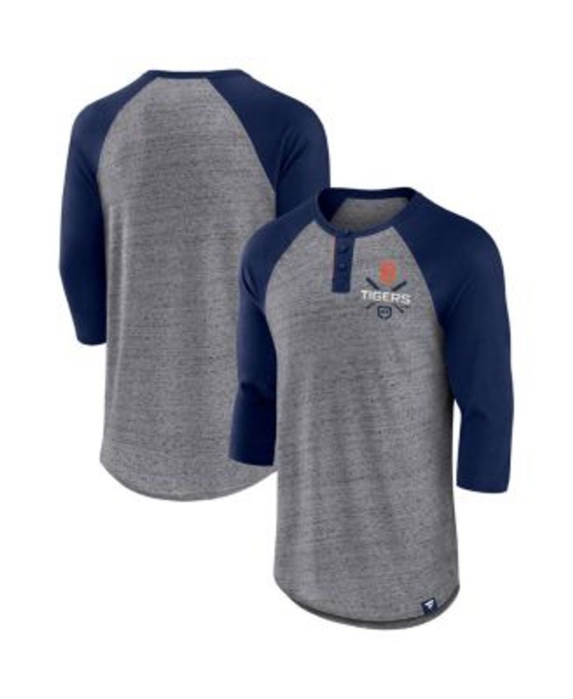 Lids Cleveland Indians Fanatics Branded True Classics Better Believe Raglan  Henley 3/4-Sleeve T-Shirt - Oatmeal/Navy