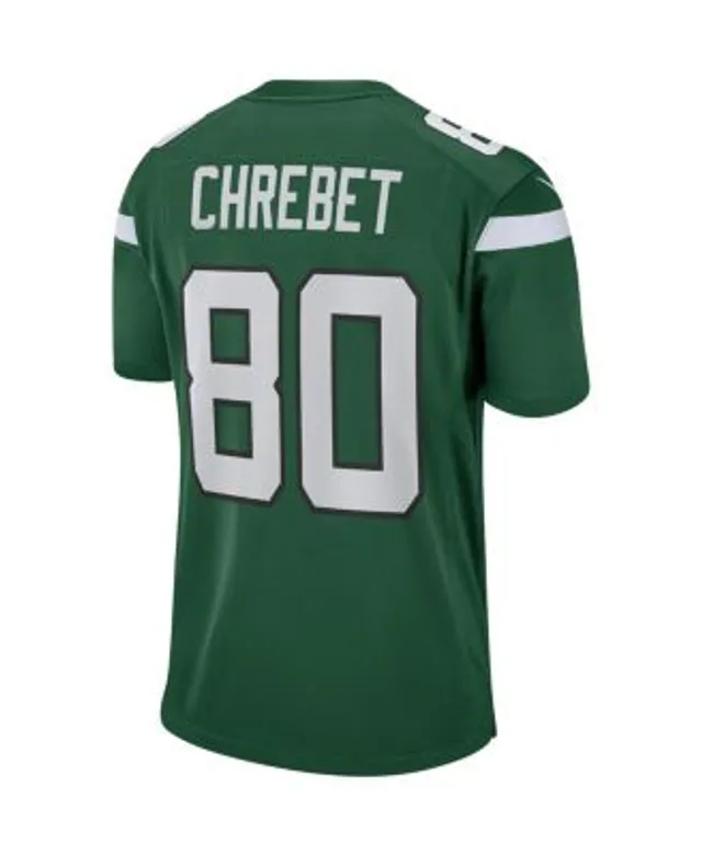 Nike Men's Wayne Chrebet Gotham Green New York Jets Game Retired Player  Jersey