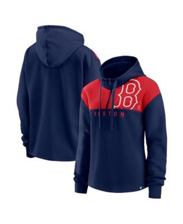 Fanatics Women's Navy, Red Boston Red Sox Plus Size Colourblock