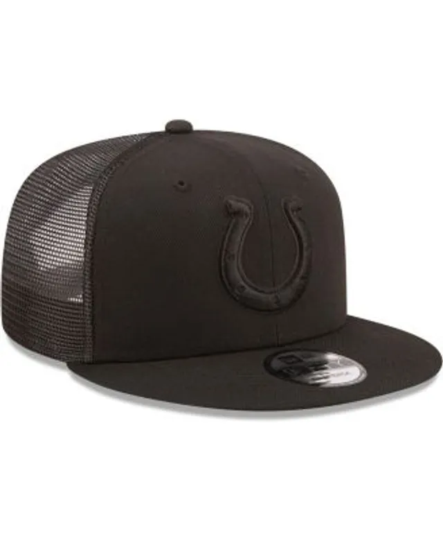 Indianapolis Colts New Era Basic 9TWENTY Trucker Snapback Hat - Camo/Black